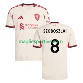 Completo Calcio Liverpool Dominik Szoboszlai 8 Divisa Trasferta 2025-2026